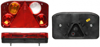 Lampa auto BestAutoVest pentru remorca 238x138x54mm partea Stanga cu ceata si mers inapoi 