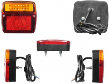 Lampa auto BestAutoVest pentru remorca partea Dreapta/ Stanga cu leduri 12/24V fara lampa numar 