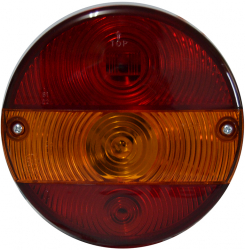 Lampa auto BestAutoVest pentru remorca rotunda 12/24V 140mm Dreapta si Stanga fara lampa numar 1 buc. 