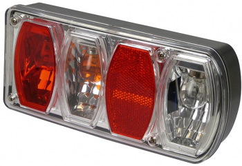 Lampa auto Carpoint pentru remorca partea dreapta cu 6 functii 12V 220x100mm 1 buc 