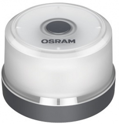 Lampa gabarit OSRAM 99SO017A LEDguardian® ROAD FLARE Signal V16 12 diode luminiscente LED alimentare baterie rotund suport Magnet 