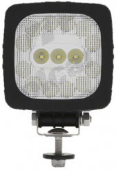 Lampa mers inapoi RapidAuto 99LC010E 12/24V deasemenea si lampa de lucru patrat suport la articulatie 15xLED Latime 101 mm 