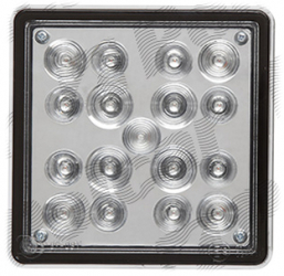 Lampa mers inapoi Universala partea Spate Stanga/ Dreapta Patrata 100x100mm Cu Led 