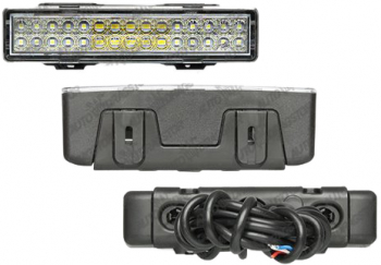 Lumini de zi auto BestAutoVest Daytime running light universale 146x33x50mm 30leduri 12V 24V la bucata 