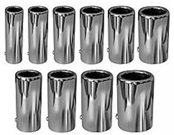 Ornament Toba Streetwize Cromat Simplu rotund 140x80x77mm 