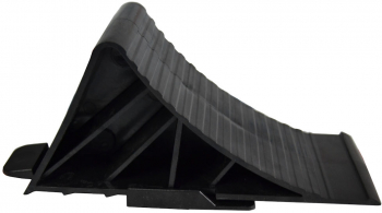 Piedica roata auto BestAutoVest din plastic cu suport fixare cala blocare roata 1 buc. 