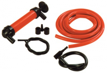 Pompa transfer lichide Carpoint si pompa aer cu 2 furtunuri de 130 cm. si furtun cu cap umflat aer 