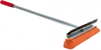 Racleta spalat geamuri auto Carpoint cu burete si lamela cauciucata latime 22cm maner metalic de 60cm 