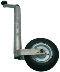 Roata de sustinere Carpoint pentru remorca cu tub de 48mm si roata 200x50mm 