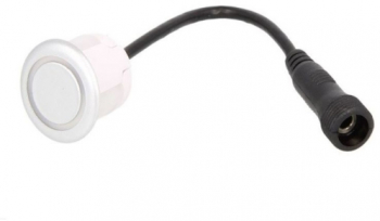 Senzor de parcare VALEO 12V diametru 18 40 mm diam. exterior 23 mm silver - argintiu 1 buc. 