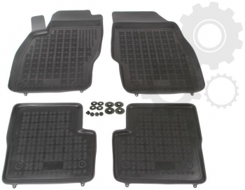 Set covorase auto din cauciuc Opel Corsa D dupa 10/2006-2014 presuri tip tavita marca Rezaw Plast 