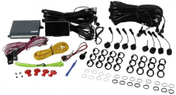 Set senzori de parcare cu display cu 8 senzori Valeo