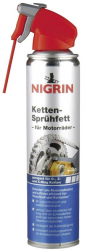 Spray cu vaselina pentru lanturi de motocicleta 400ml Nigrin 