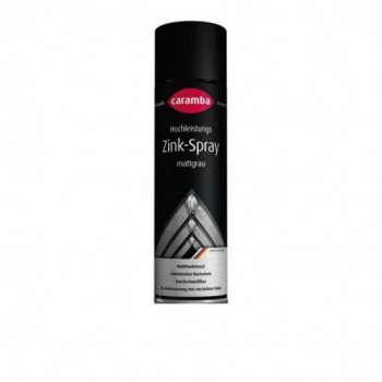 Spray cu zinc CARAMBA 500 ml filler si strat de baza anticoroziune gri mat 