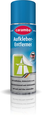Spray indepartat stickere si abtibilde de pe masina Caramba 300ml 