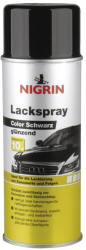 Spray vopsea Grafen Professional 400 ml nitroceluloza negru lucios 