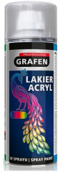 Spray vopsea Grafen Professional 400 ml RAL 9005 negru lucios 
