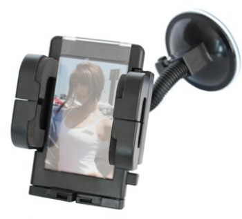 Suport auto Automax pentru PDA MP4 playere Sisteme GPS fixare cu ventuza 