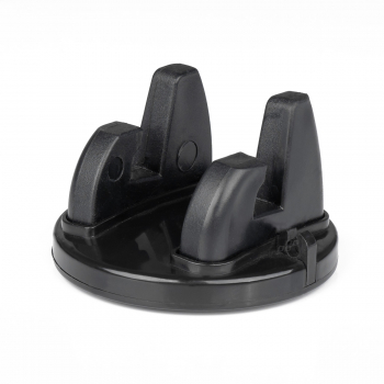 Suport auto pentru telefon AMIO HOLD-15 suprafata silicon rotatie 360 fixare banda dubla adeziva 