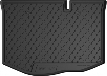 Tavita portbagaj Ford Fiesta 2008-2017 5 usi ptr podea joasa din cauciuc Rubbasol marca Gledring 