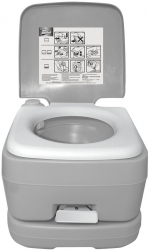 Toaleta portabila Streetwize 10 L WC ecologic cu sistem tragere apa 