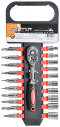 Trusa chei 22 piese clichet 1/4 tubulare si Torx Automax 