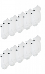 Set Kappa 10 perechi de sosete scurte barbati - Alb 43-46 
