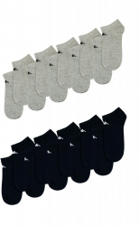 Set Kappa 10 perechi de sosete scurte dama - Gri/bleumarin 39-42 