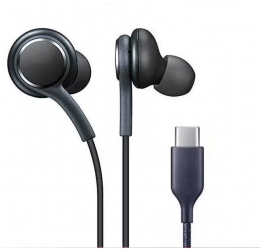 Casti audio USB Type-C pentru AKG Samsung Galaxy A53 5G/S10 5G/NOTE 10/NOTE 10 Plus/S20 4G/S20 5G /S20 Plus/S23 EO-IG955 Negru 