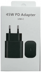 Incarcator retea Super Fast Travel Charger pentru Samsung S22/S22 Ultra/S22 Plus/S20 Ultra/Note 10 Plus 45W USB-C Negru Blister 