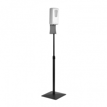 Pachet Suport metalic cu inaltime reglabila + Dozator automat/cu senzor de sapun lichid/dezinfectant 1000 ml montare perete IP20 plastic 
