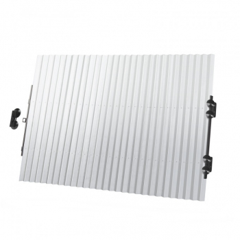 Parasolar auto retractabil ajustabil rezistent UV strat reflectorizant 150 x 70 x 6 cm argintiu