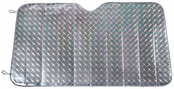 Parasolar pentru parbriz Amio 145x70 cm Argintiu 