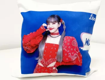 Perna lisa blackpink 40 x 40 cm personalizata 