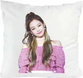 Perna personalizata blackpink jennie poliester 40x 40 cm 