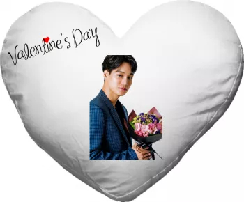 Perna personalizata exo kai inima poliester 
