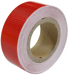 Rola banda reflectorizanta adeziva tip fagure Rosie 25m x 5cm 