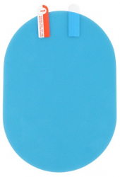 Set 8 folii protectie oglinda Oval 100 mm x 145 mm Albastru 