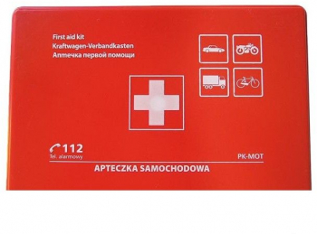 Set Trusa medicala de prim ajutor omologata in conformite cu DIN 13164-B carcasa de plastic