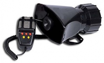 Sirena cu 5 melodii si microfon 12V 100W cu Portavoce 