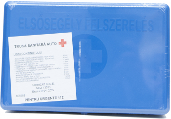 Trusa medicala auto omologata Motor Starter valabilitate 5 ani continut conform cerintelor in vigoare 