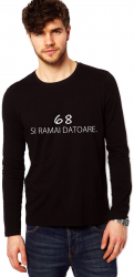 Bluza neagra barbati Ramai Datoare M 