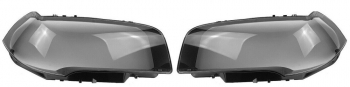 Set 2 sticle faruri pentru BMW X3 E83 LCI Facelift 2006 - 2010 