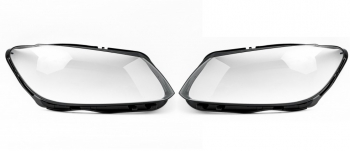 Set 2 sticle faruri pentru Volkswagen Touran 1 Facelift 2011 - 2015 