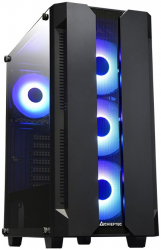 Carcasa Chieftec GS-01B-OP Hunter Middle Tower Fara sursa Tempered glass 