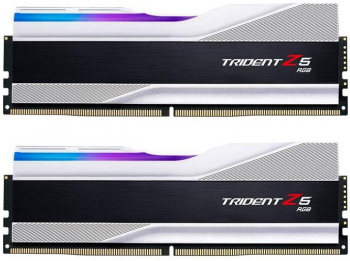 Kit Memorie G.Skill Trident Z5 RGB Silver 64GB 2x32GB DDR5 6000MHz CL32 Dual Channel Kit 