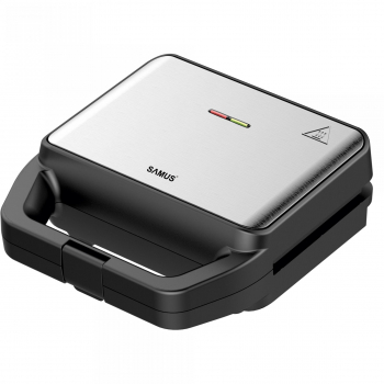 Sandwich maker Samus SDG-800X 800W Placi interschimbabile Anti-aderente Negru 