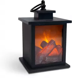 Decoratiune model semineu cu LED 