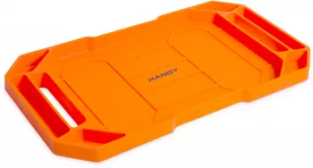 HANDY - Tava cauciuc pentru unelte cu compartimente si maner - 53 x 29 5 x 3 5 cm 