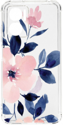 Husa BestCase Compatibila Cu Motorola Moto E22 Pastel Colors Collection Flowers 1.5MM Anti Shock AS 506 